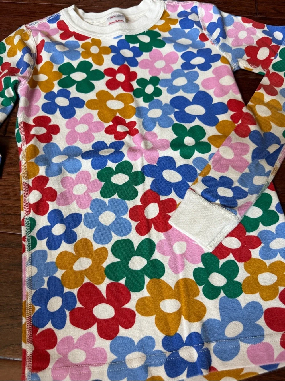 Hanna Andersson Multi-Color Floral Print Pajama Set